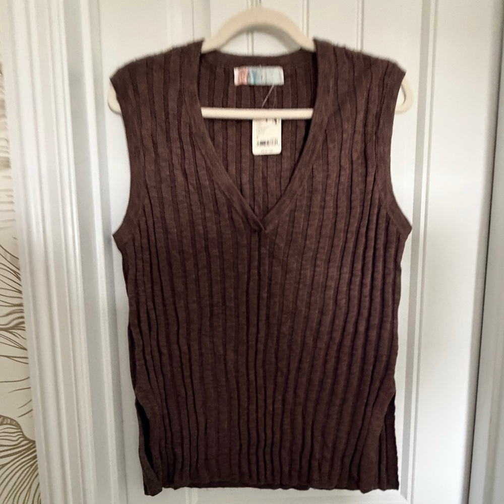 Free People Veda Sweater Co-Ord Set in Brown size Small NWT - Picture 6 of 13